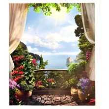 Liva Craft Elmas Mozaik Tablo, 50X40CM Seyir Terası Boncuk Yapıştırma Kiti