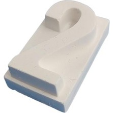 Ehobici Boyanabilir Rakam Obje - 2 - (Iki) 4,5x2,7cm