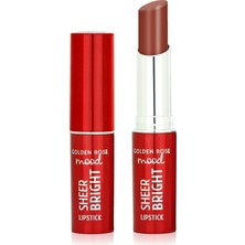 Maxi Trendy Sheer Bright Lipstick NO:105 Hazelnut - Parlak Ruj