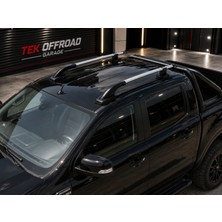 Tek Off Road Garage Ranger Uyumlu Tavan Çıtası Nikel