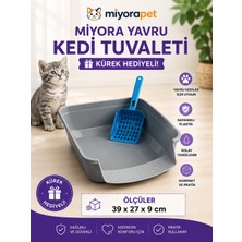 Yavru Kedi Tuvaleti-Gri