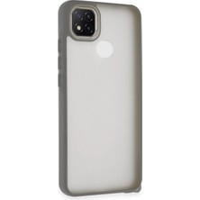 Uravas Store Xiaomi Redmi 9c Kılıf Elegant Kapak - Titan Gri