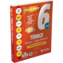 Muba Yayınları FSK6002 MB 6.Sınıf Türkçe Fasikül + Soru Bankası