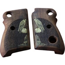 Beretta Beratta Çift Düğmeli Beratta Kabzesi Ahşap Model 401