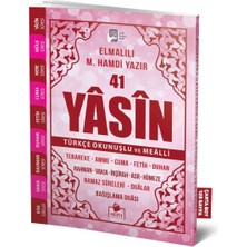 Mabelme Store 41 Yasin Çanta Boy Türkçe Okunuşlu ve Mealli Pembe Kapak