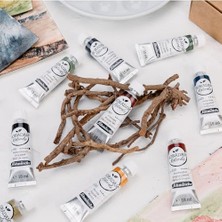 Maxi Trendy Horadam Aquarell Naturals Vegan Suluboya 15 ml Tüp 730 Graphite Black