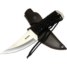 İlk El Grup Crkt Scrub Fixed 2712 Wy Kamp / Outdoor Bıçak 22,5cm - Ipli Sap, Deri Kılıflı