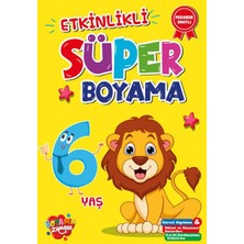 Mabelme Store Etkinlikli Süper Boyama 6 Yaş