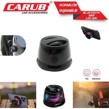Universal Bluetooth Hoparlör Taşınabilir Mini LED Işık