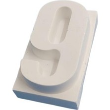 Ehobici Boyanabilir Rakam Obje - 9 - (Dokuz) 4,5x2,7cm