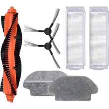 Lin Grup Xiaomi Mop Pro (STYTJ02YM) Robot Süpürge Uyumlu 7'li Yedek Parça Seti