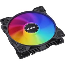 Maxi Trendy Dark 12CM Addressable Rgb Tornado Fan (3PIN+3PIN)(DKCF127ARGB)