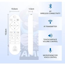 Maxi Trendy Pell 8k Ultra Hd Android 14 Tv Box, Amlogic S905D2, 4gb Ram 64GB Depolama, Çift Bant Wi-Fi 6, Bluetooth 5.4, 8k Decoding, Sesli Kumanda ile Akıllı Medya Oynatıcı, Siyah