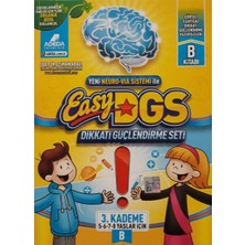 Mabelme Store Easy Dikkati Güçlendirme Seti 5-8 Yaş B Kitapçığı
