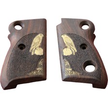 Beretta Beratta Çift Düğmeli Beratta Kabzesi Ahşap Model 6