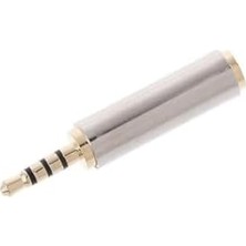 Maxi Trendy 3.5 mm 2.5 mm Jack Çevirici 3 Çizgi 4 Boğum 3.5 mm 2.5 mm Çevirivi 3.5 mm Kualklık Mikrofon 2.5 mm Çevirici