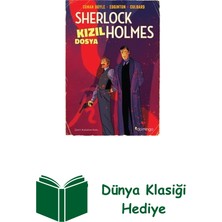 Domingo Yayınevi Sherlock Holmes - Kızıl Dosya Grafik Roman + Dünya Klasiği Hediye