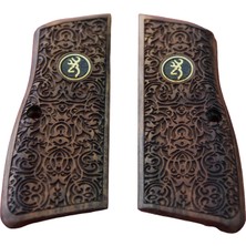 Browning Brownıng 9mm Kabzesi Ahşap Model 100