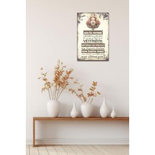 Maxi Trendy Şener Şen Replik Retro Vintage DRTR0100 Ahşap Mdf Tablo