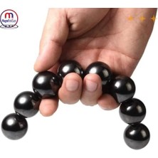 Maxi Trendy Bilye Şeklinde Manyetik Stres Topu Ø20 mm – 10 Adet Küre Mıknatıs, Stres Giderici ve Hobi Mıknatısı – Ofis, Ev ve Eğitim Kullanımı Için Eğlenceli Manyetik Oyuncak