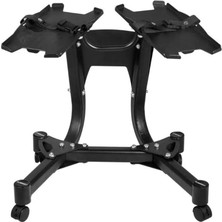 Xtr Fitness Ayarlanabilir Dambıl Standı Siyah (Ağırlıksız)