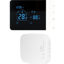 Koresan KR-T506 Tuya Wifi Kablosuz Akıllı Oda Termostatı Alıcılı Kombi ve Yerden Isıtma Uyumlu