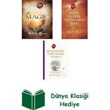 Artemis Yayınları Rhonda Byrne 3 Kitap Seti + Dünya Klasiği Hediye