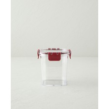 English Home Ador Plastik Kavanoz 850 ml Bordo