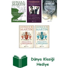 Epsilon Yayınevi George R. R. Martin 5 Kitap Seti + Dünya Klasiği Hediye