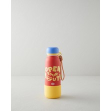 English Home Good Mood Jelly Çelik Termos 570 ml Turuncu