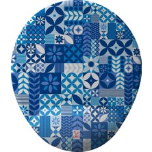 Flipped Blue Days Bilek Destekli Mousepad
