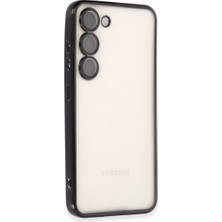 Uravas Store Samsung Galaxy S24 Kılıf Razer Lensli Silikon - Siyah