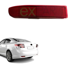 Expar Oto Toyota Avensis Arka Tampon Reflektörü Sol Taraf 2009 -2012 Avensis Arka Kedi Gözü