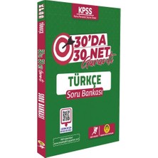 Tasarı Yayınları Kpss Türkçe 30 Da 30 Net Garanti Soru Bankas