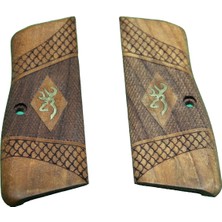 Browning Brownıng 9mm Kabzesi Ahşap Model 91