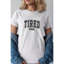 İlk El Grup Unisex Oversize 24/1 Penye Dtf Baskılı Tişört - DTF262