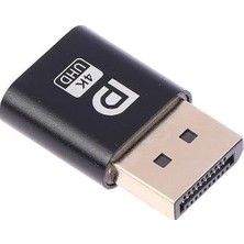 Maxi Trendy 6152 Displayport 4 K UHD Dummy Plug Minning Bitcoin Sanal Monitör Ekran Kartı Emülatörü