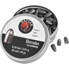 Hatsan Airgun Pellets Hercules 6.35MM 125 Adet