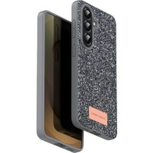 Herşey Trend Herşeytrend Onegif Samsung Galaxy A17 5g Bright Simli Kapak - Gümüş