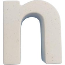Ehobici Boyanabilir Harf Obje - N - 4x3,5cm