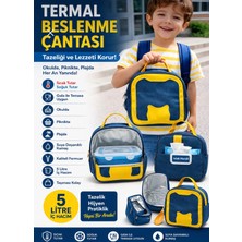 Cnsz Beslenme Çantası-  Termal - Silinebilir - Cepli- Kolay Kullanım - Çocuklar Için Üretilmiştir
