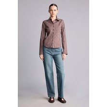 DeFacto Comfort Straight Normal Bel Bilek Boy Jean Yıkamalı Pantolon G8878AX26AU