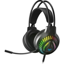 Hype Store S605 Rainbow 3.5mm Jack, USB Gaming Mikrofonlu Oyuncu Kulaklığı