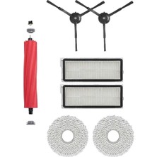 Lin Grup Roborock Q Revo S Robot Süpürge Uyumlu 7'li Yedek Parça Seti