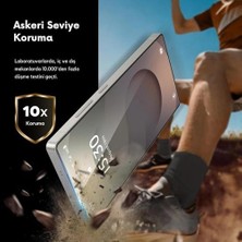 Maxi Trendy Tam Kaplayan Parmak Izi Bırakmayan Safir Ekran Koruyucu Cam,  S24 Fe Ile Uyumlu