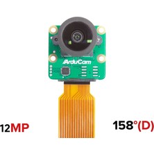 Arducam - B0466N 12.3mp 477M Hq Kamera Modülü, 158°(D) M12 Geniş Açı Lensli (Nvıdıa Jetson Orin Nx/agx Orin Için)
