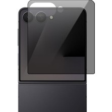 Maxi Trendy Galaxy Z Flip 7 Ile Uyumlu Hayalet Gizlilik Filtreli Ekran Koruma 0.33MM Incelik Privacy Cam Hayalet 5d Gizlilik Filtreli Galaxy Z Flip 7 ile Uyumlu Ekran Koruyucu