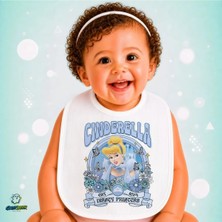 Ghostbastır Design Sindirella Keten Bebek Mama Önlüğü – Yumuşak, Emici, Yıkanabilir, Özel Tasarım P174