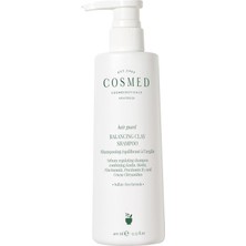 Maxi Trendy Cosmed Ince Telli ve Yağlı Saçlar Için Sülfatsız Kil Içeren Şampuan - Balancing Clay Shampoo - 400 ml