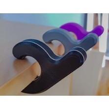 Maxi Trendy Siyah Öğrenci Okul Çanta Sıra Askısı